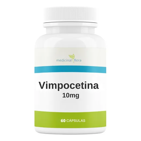 Vimpocetina® 10mg Auxilia Na Cognição Cérebro 60 Cápsulas Sabor Without Flavor