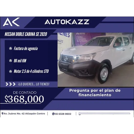 Nissan Np300 2.4 Doble Cabina Se Aa Pack Seg Mt