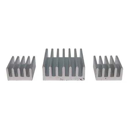 Pack 3 Disipador Aluminio Adhesivo Para Raspberry
