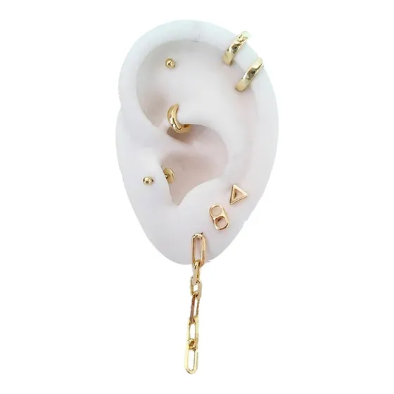Expositor De Brincos E Piercings - Branco