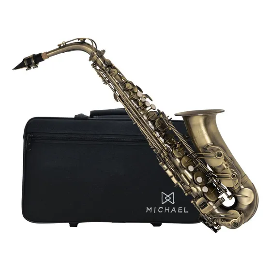 Sax Alto Michael Wasm31 Escovado