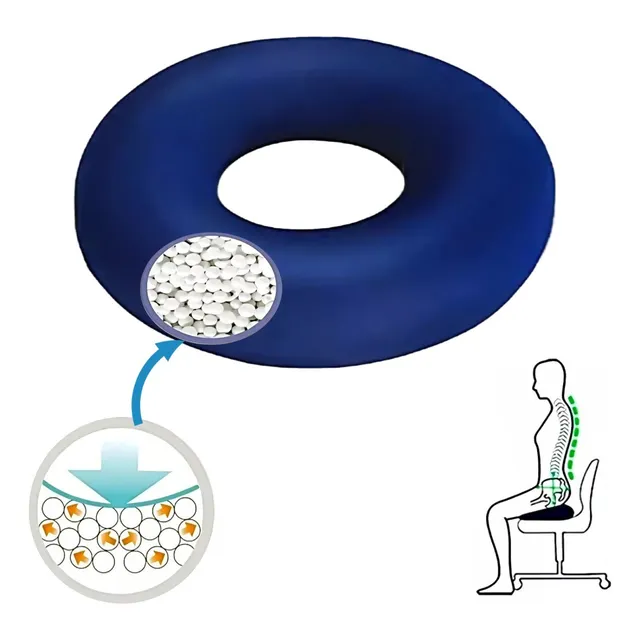 Cojin Microperla Dona Ortopedico Antiescara Coxis Hemorroide