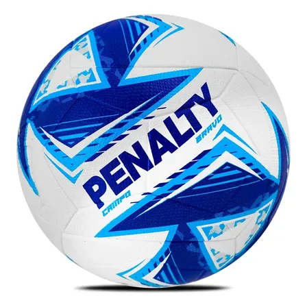 Bola De Futebol De Campo Penalty Bravo Xxv Branco E Azul Ultra Fusion Branco/azul