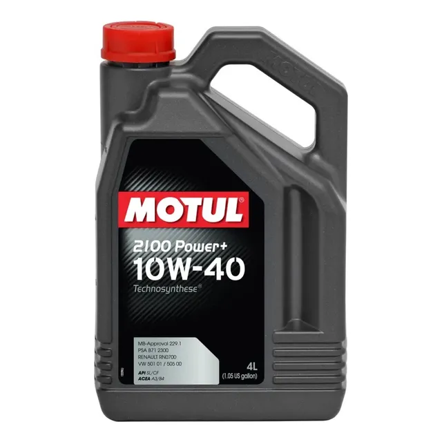Aceite Motul 2100 Power 10w40 Semisintético 4litros