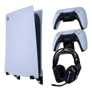 Kit Plus Soporte Ps5 Digital 2 Controles Y Audífonos Kit Plus Soporte Ps5 Digital 2 Controles Y Audífonos