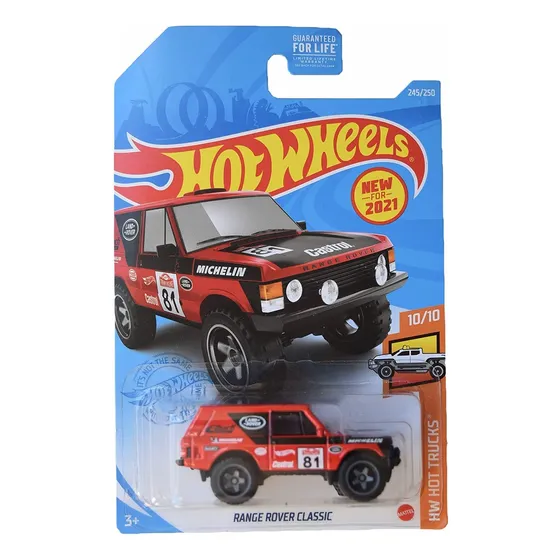 Hotwheels Camioneta Range Rover Classic + Obsequio 