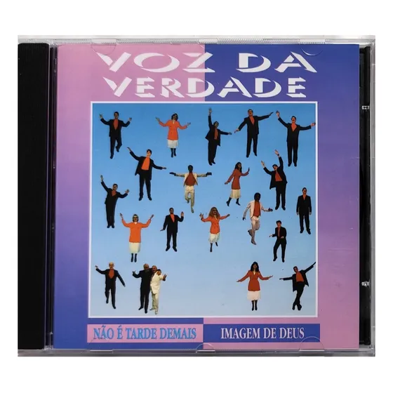 Voz Da Verdade  Não É Tarde Demais Cd Original Lacrado