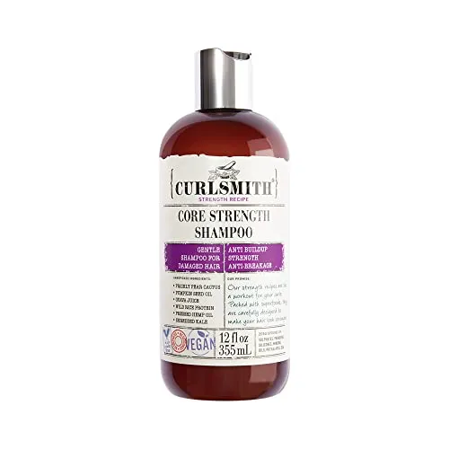 Curlsmith  Shampoo De Fuerza Núcleo, Proteína Pb21a