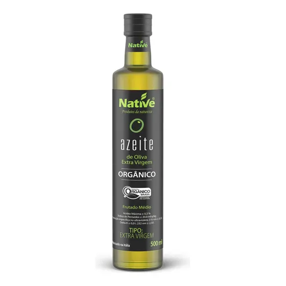 Azeite Orgânico Extra Virgem Native 500ml
