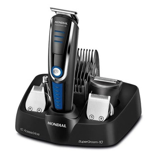 Barbeador E Cortador De Cabelo Pelo Mondial Bg03 C/ 10 Peças Barbeador E Cortador De Cabelo Pelo Mondial Bg03 C/ 10 Peças