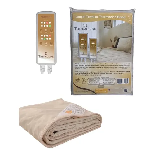 Electric Heated Blanket Sunbeam Queen 10 Heat Settings | MercadoLivre