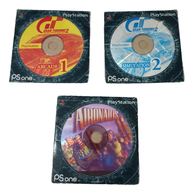 Lote X3 Juegos De Psone - Play Station 1 - Antiguos.