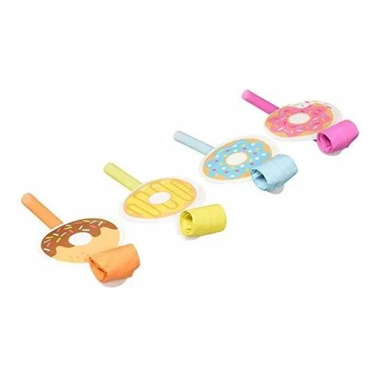 Donut Blowout Party Favorece 8 Ct