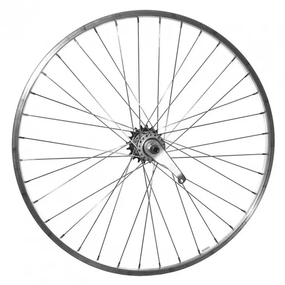 Rueda Trasera Freno Contrapedal Rod. 26 Alum - Bici Playera