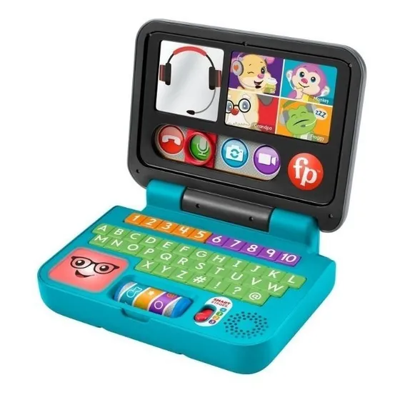 Fisher Price Rie Y Aprende Laptop Fxk23 Mattel Bestoys