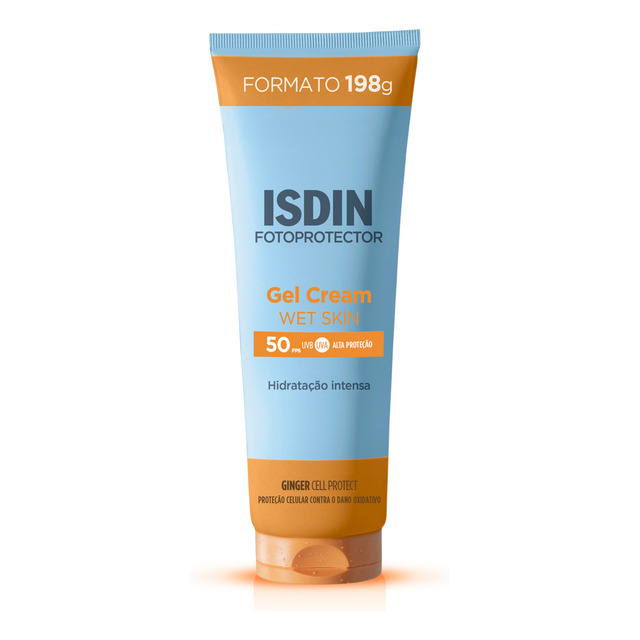 Isdin Protetor Solar Corporal Gel Cream Fps 50 - 198g Isdin Protetor Solar Corporal Gel Cream Fps 50 - 198g