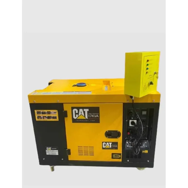 Generador-planta Eléctrica Cat 17 Kva, 110-220v. +ats