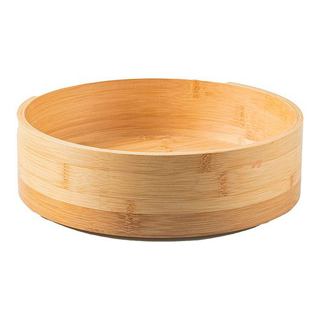 Organizador Giratório Redondo Alto Multiuso Keep Bambu Ou Organizador Giratório Redondo Alto Multiuso Keep Bambu Ou
