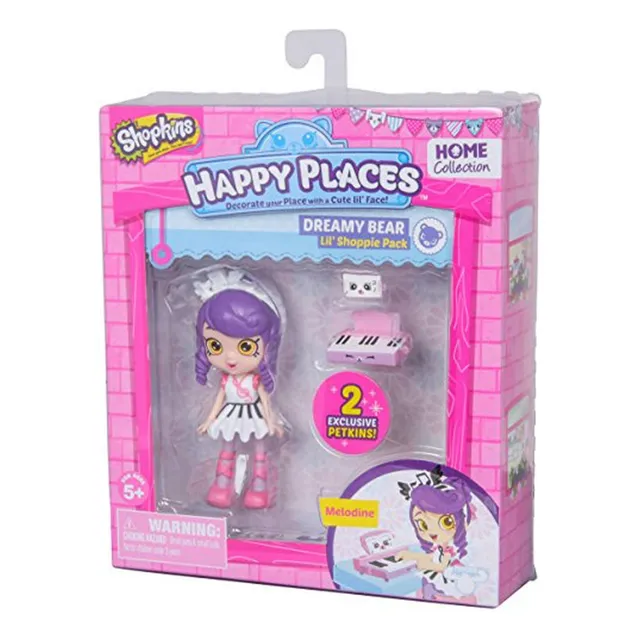 Shopkins Happy Places Oso Dormilon Melodíne