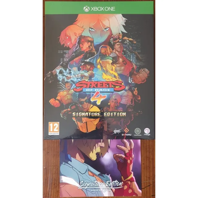 Streets Of Rage 4 ( Signature Edition) + Postal - Xbox One