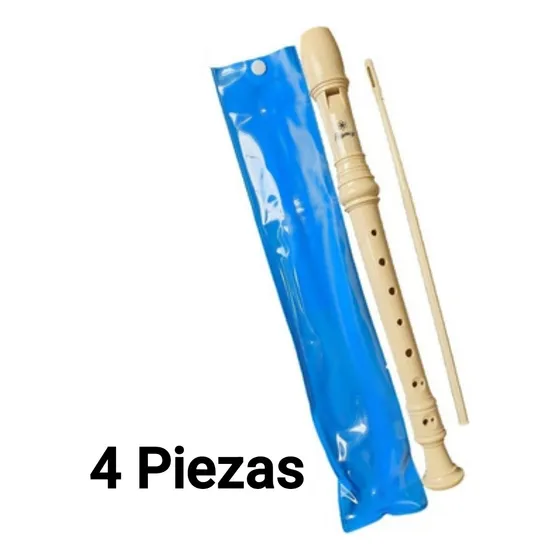 Flauta Dulce Con Estuche Y Palito