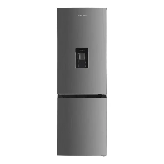 Heladera con freezer Futura FUT-FID295NF color acero inoxidable con capacidad de 295L 220V