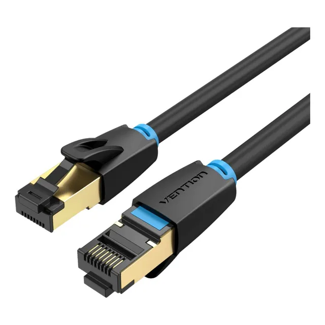 Cable De Red Rj54 Cat 8 Vention Ikabj 5m Negro Otec