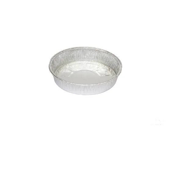 Plato Bandeja Aluminio Descartable Tarta P14 Alta X 100 Uni.