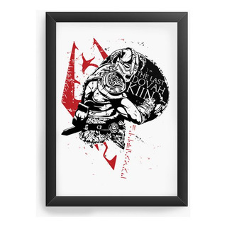 Quadro Decorativo A3 (45x33) The Elder Scrolls V Skyrim Quadro Decorativo A3 (45x33) The Elder Scrolls V Skyrim
