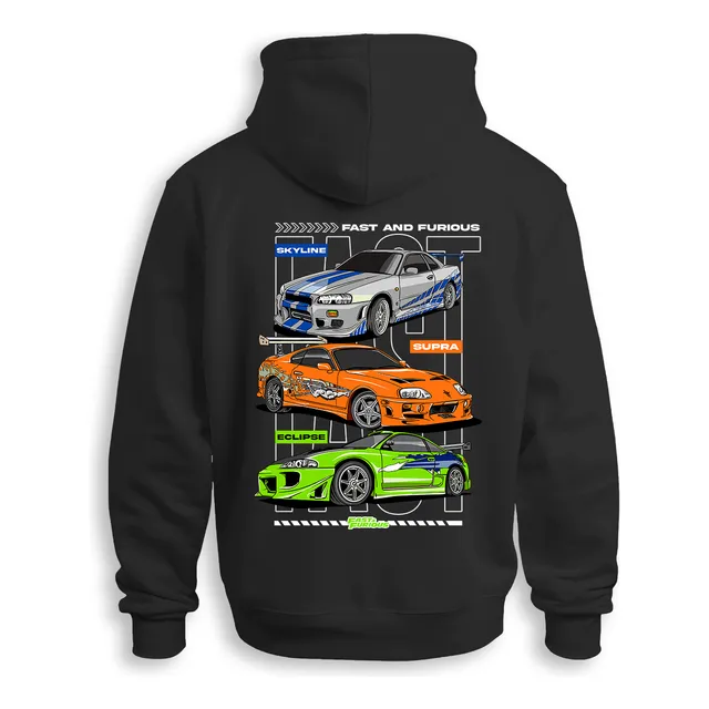 Moletom Blusa Carro Brian O Conner Filme Velozes E Furiosos