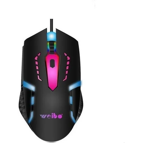 Ratón para juegos, 3200 Dpi, LED RGB, Weibo M39, reproductor de ordenador portátil