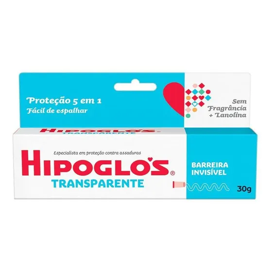 Creme Preventivo de Assaduras Transparente Hipoglós Caixa 30g