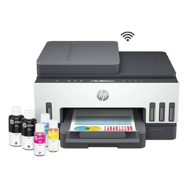 Impresora multifunción a color HP Smart Tank 750 con wifi 127V