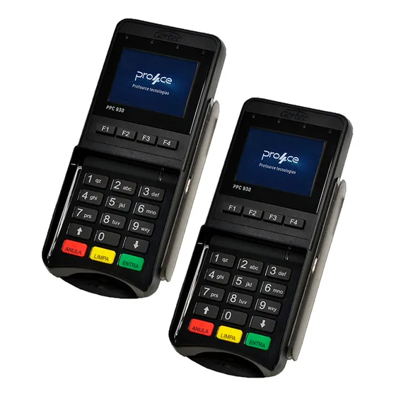 Pin Pad Criptografado Gertec Ppc 930 Kit 02 Unidades