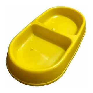Mega Oferta Plato De Plastico Doble Chico Para Perros Gatos Mega Oferta Plato De Plastico Doble Chico Para Perros Gatos