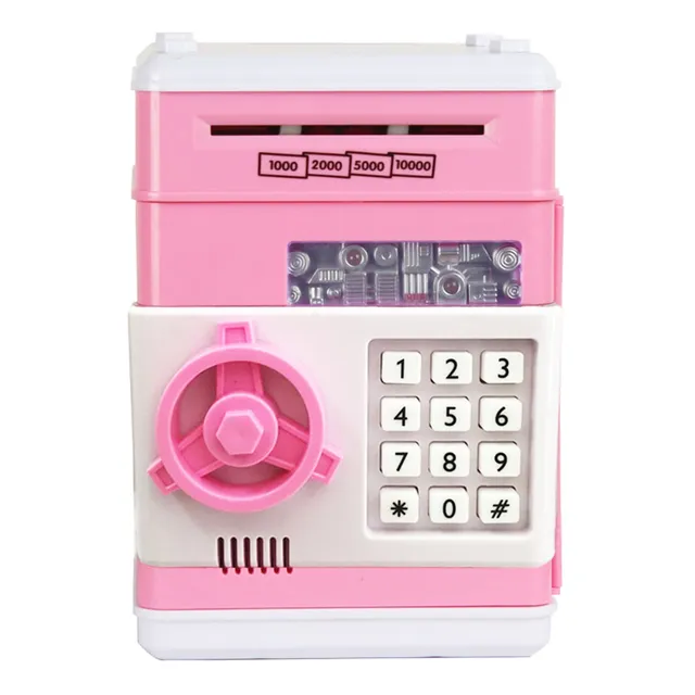 Hucha Electrónica Mini Cajero Automático Contraseña Hucha Di