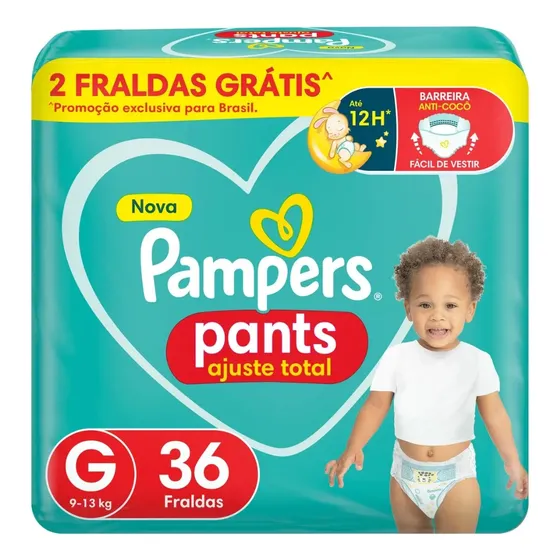 Hiperpack Pañales Pampers Pants Bombachitas Descartables Sec