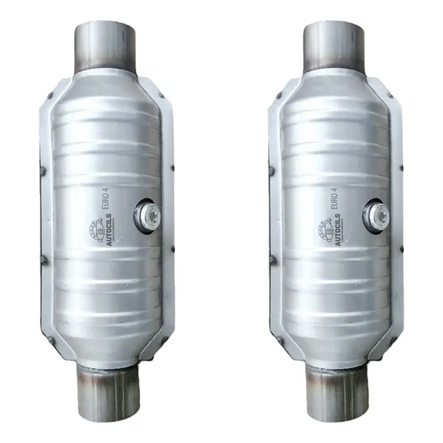 2 Catalizadores Autocils Ford E-150 2009 Y 10 V8 5.4l Euro4