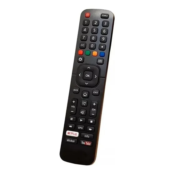 Control Remoto Hisense Para Tv Smart Full Hd Nuevo