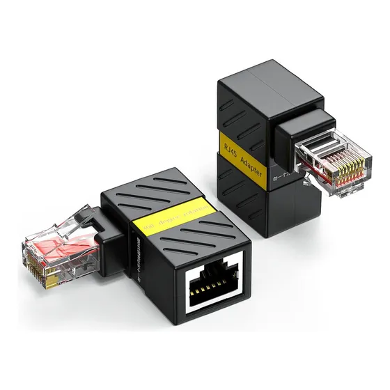 Conector Terminal Ethernet Rj45 Macho Hembra