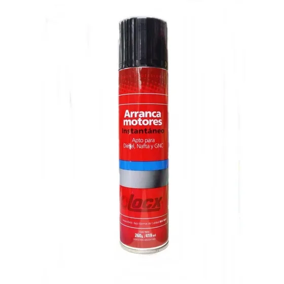 Aerosol Arranca Motores Locx Diesel Nafta Gnc 419ml