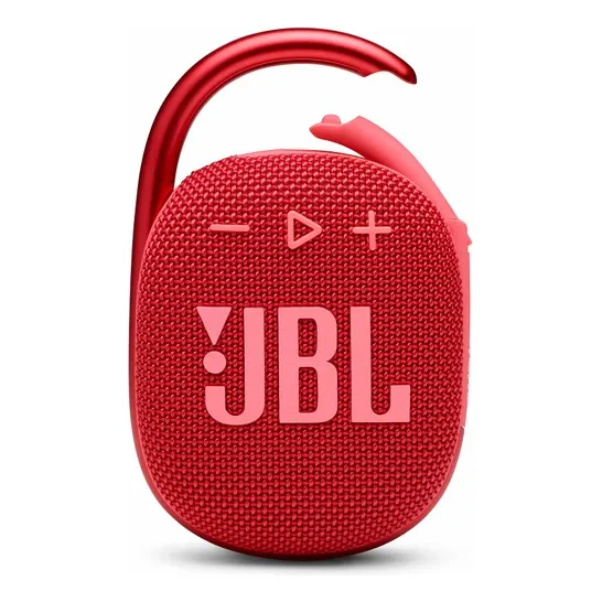 Parlante JBL JBLCLIP4RED portátil con bluetooth waterproof rojo 220V