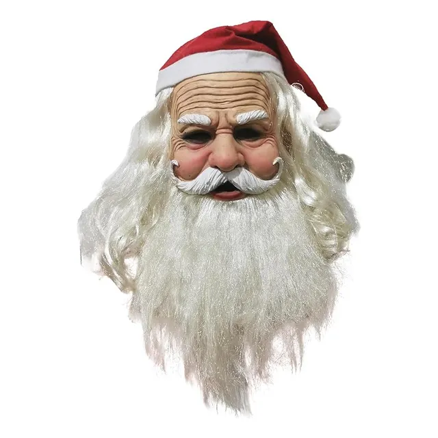 Máscara De Santa Claus Carnaval, Fiesta Disfraces, Halloween