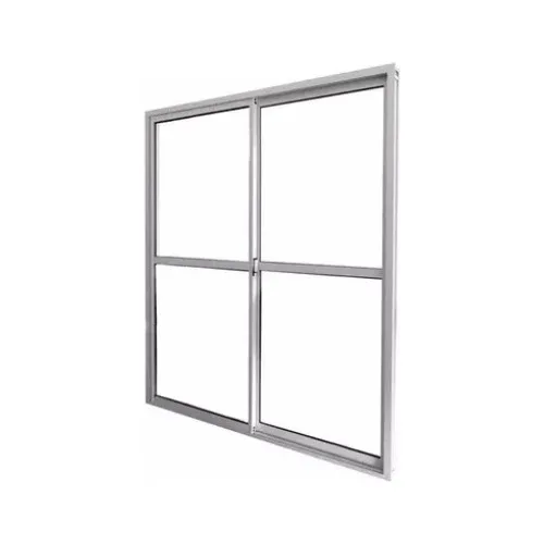 Puerta Ventana Balcón Aluminio Blanco 150x200 Vidrio 4mm