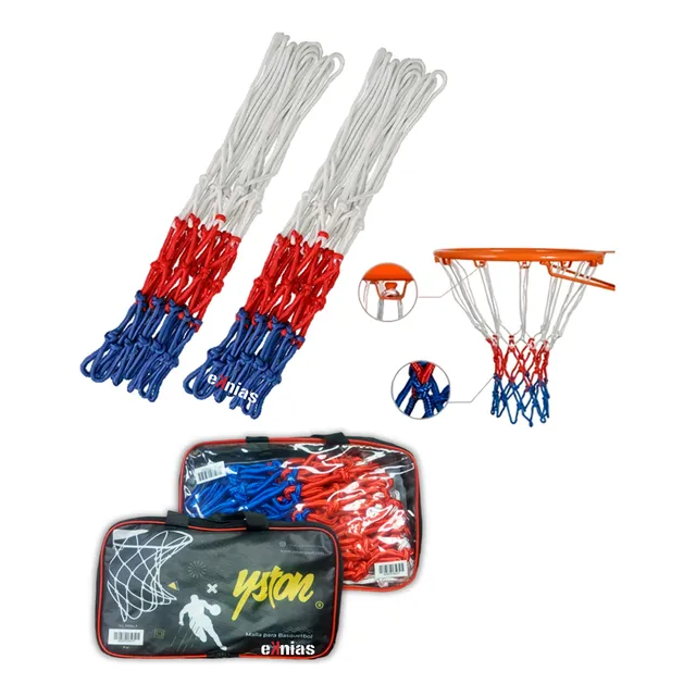 Malla De Basket Yston Tricolor Se Vende Par 