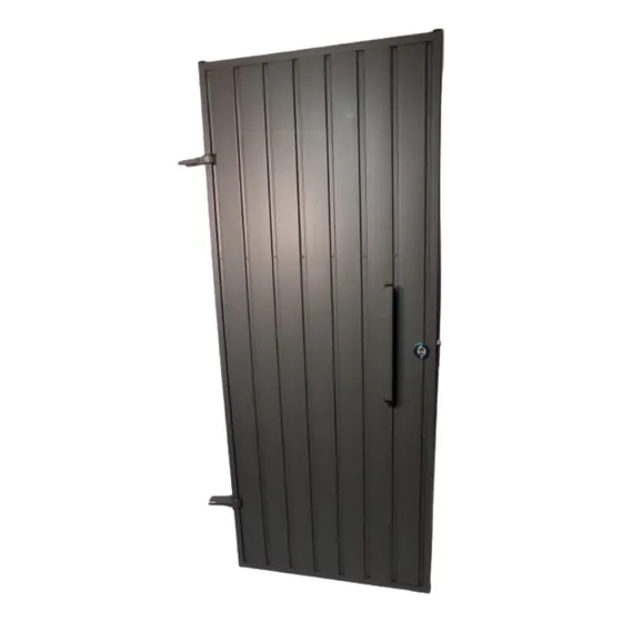 Portão Social Em Aço Galvanizado 2.00x80 Mod. Fechado