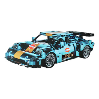 Figura Armable Mini Cooper Azul Mini Bloques Control Remoto Figura Armable Mini Cooper Azul Mini Bloques Control Remoto