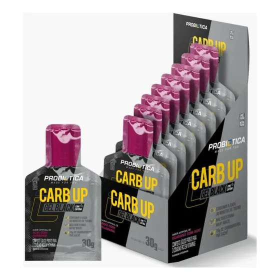 Carb Up Gel  Black - Probiótica
