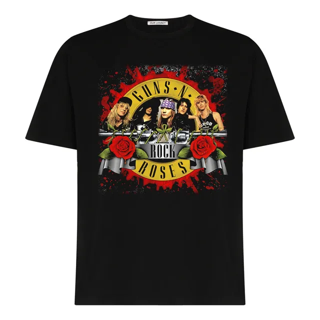 Polera Guns N Roses Rock Estampado Dtf Cod 007 - Senshi