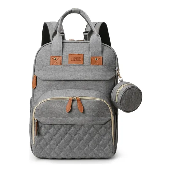 Bolso Pañalera  Mochila Con Cambiador Y Almohadilla 